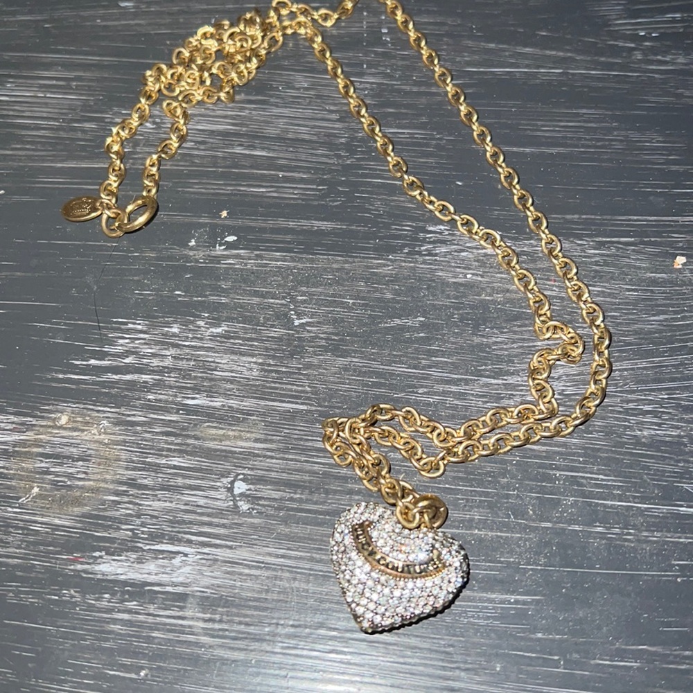 Vintage Juicy Couture Heart Necklace
